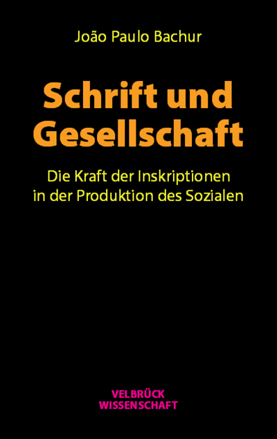 Cover des Buchs: Schrift und Gesellschaft
