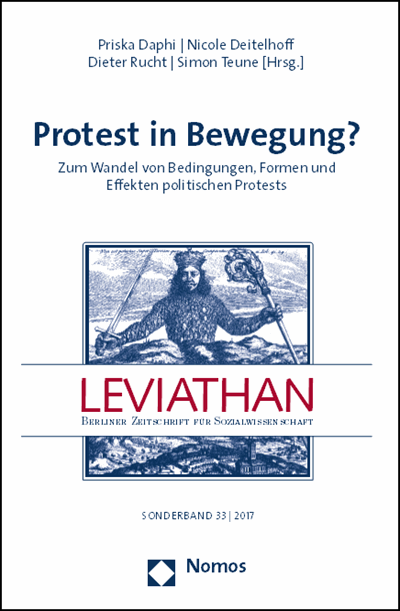 Cover des Buchs: Protest in Bewegung?