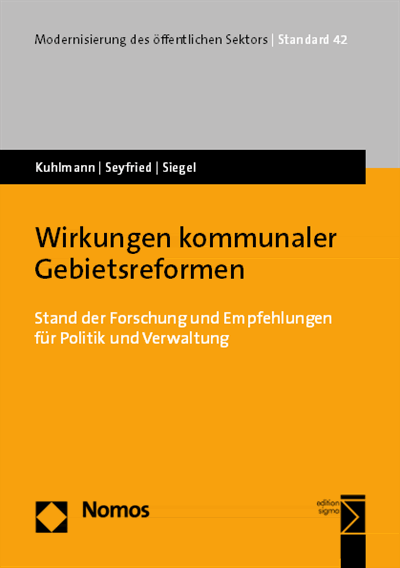 Cover des Buchs: Wirkungen kommunaler Gebietsreformen