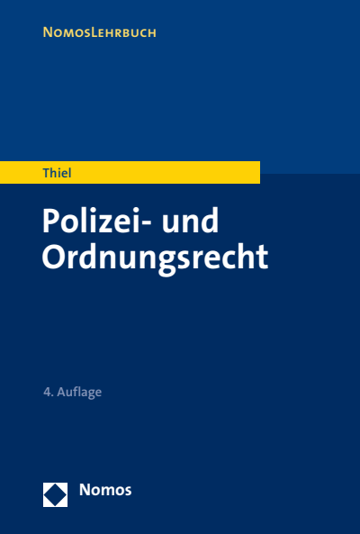 Cover des Buchs: Polizei- und Ordnungsrecht