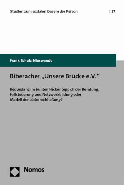 Cover des Buchs: Biberacher "Unsere Brücke e.V."