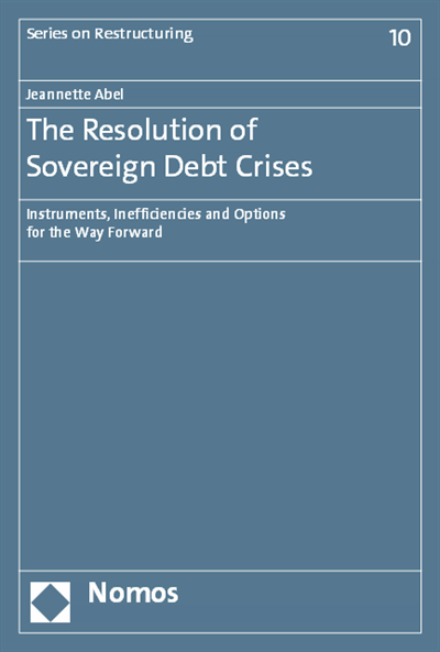 Cover des Buchs: The Resolution of Sovereign Debt Crises 