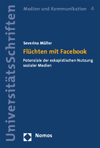 Cover des Buchs: Flüchten mit Facebook