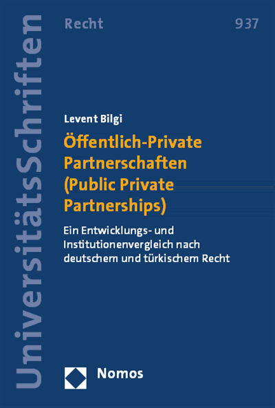 Cover of book: Öffentlich-Private Partnerschaften (Public Private Partnerships)