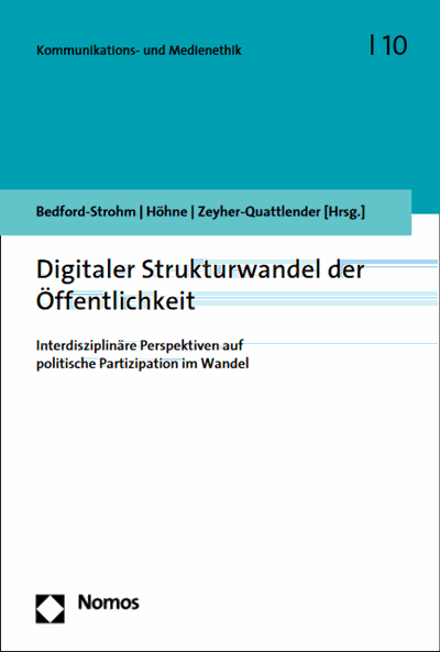 Cover des Buchs: Digitaler Strukturwandel der Öffentlichkeit