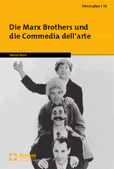 Cover des Buchs: Die Marx Brothers und die Commedia dell'arte