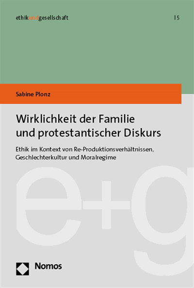 Cover des Buchs: Wirklichkeit der Familie und protestantischer Diskurs