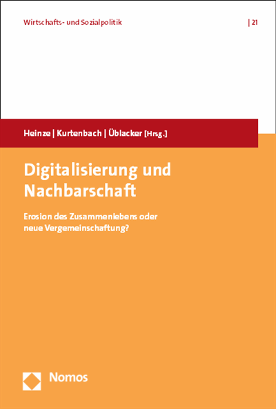 Cover des Buchs: Digitalisierung und Nachbarschaft