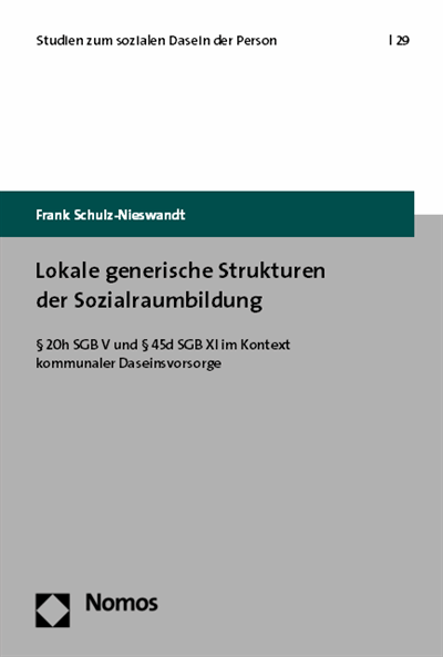 Cover des Buchs: Lokale generische Strukturen der Sozialraumbildung