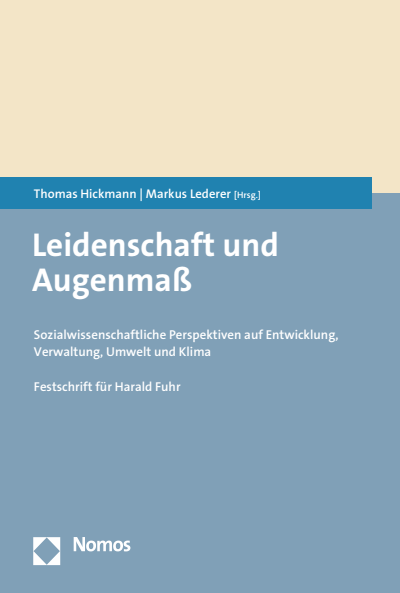 Cover des Buchs: Leidenschaft und Augenmaß
