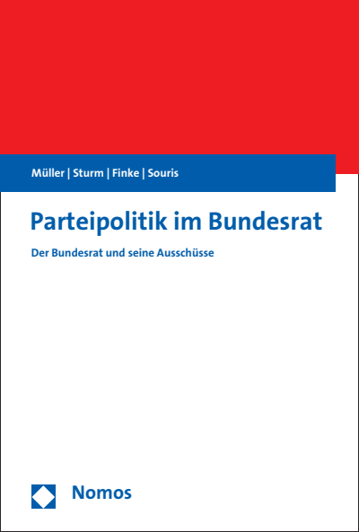 Cover des Buchs: Parteipolitik im Bundesrat