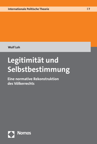 Cover des Buchs: Legitimität und Selbstbestimmung