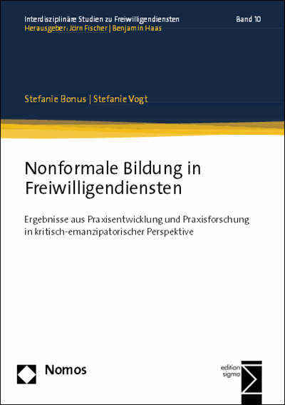 Cover des Buchs: Nonformale Bildung in Freiwilligendiensten