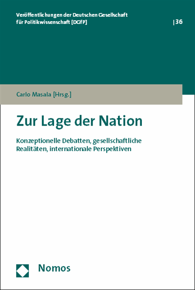 Cover des Buchs: Zur Lage der Nation