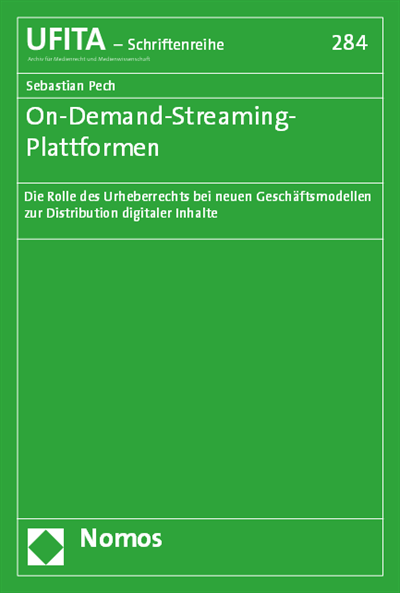 Cover des Buchs: On-Demand-Streaming-Plattformen