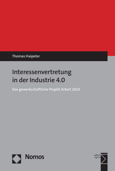 Cover des Buchs: Interessenvertretung in der Industrie 4.0