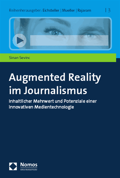 Cover des Buchs: Augmented Reality im Journalismus