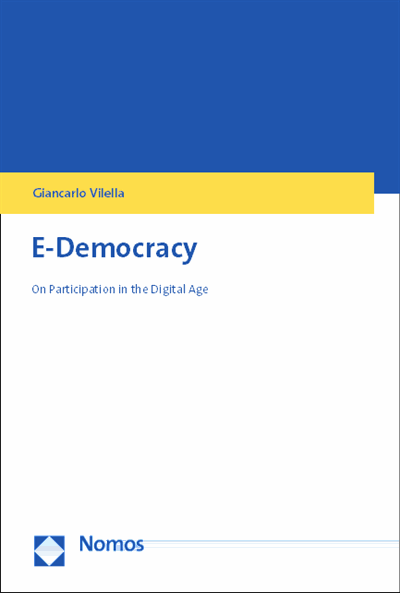 Cover des Buchs: E-Democracy