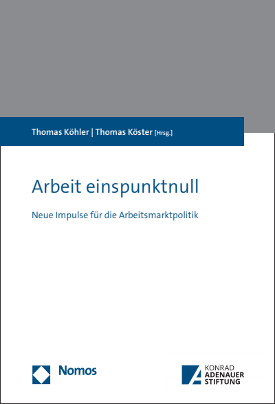 Cover of book: Arbeit einspunktnull