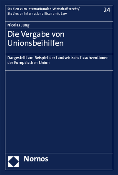 Cover of book: Die Vergabe von Unionsbeihilfen