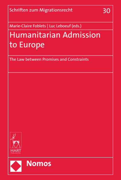 Cover of book: Humanitarian Admission to Europe
