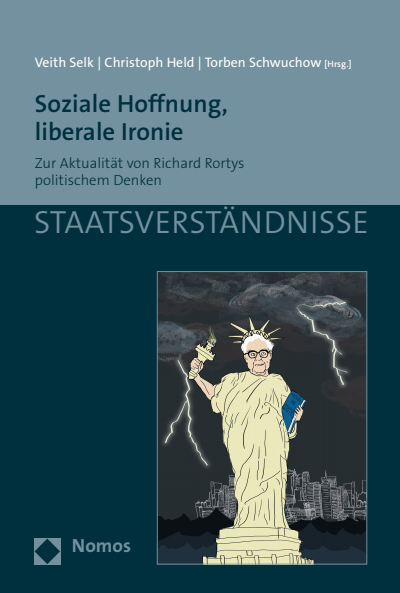 Cover des Buchs: Soziale Hoffnung, liberale Ironie