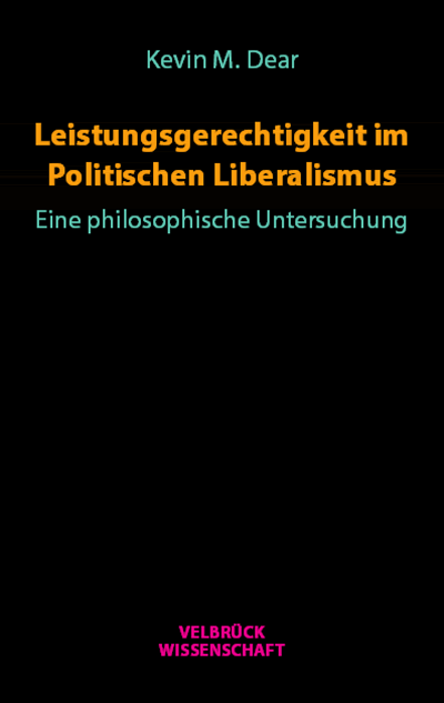 Cover des Buchs: Leistungsgerechtigkeit im Politischen Liberalismus