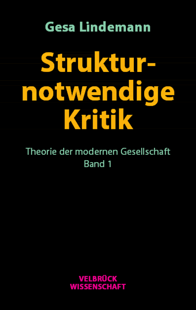 Cover des Buchs: Strukturnotwendige Kritik