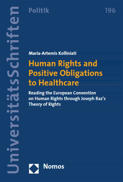 Cover des Buchs: Human Rights and Positive Obligations to Healthcare