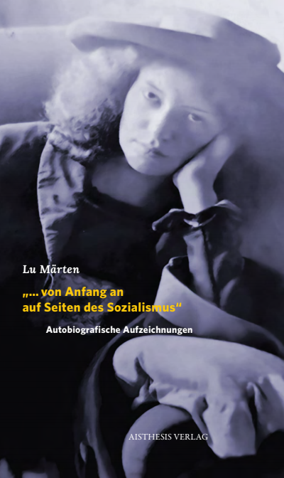 Cover des Buchs: „… von Anfang an auf Seiten des Sozialismus“