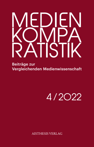 Cover of book: Medienkomparatistik