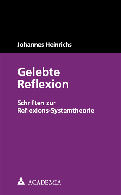 Cover des Buchs: Gelebte Reflexion