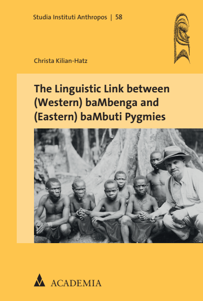 Cover des Buchs: The Linguistic Link between (Western) baMbenga and (Eastern) baMbuti Pygmies