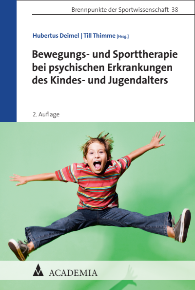 Cover des Buchs: Bewegungs- und Sporttherapie bei psychischen Erkrankungen des Kindes- und Jugendalters