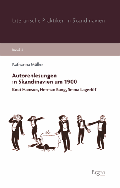 Cover des Buchs: Autorenlesungen in Skandinavien um 1900