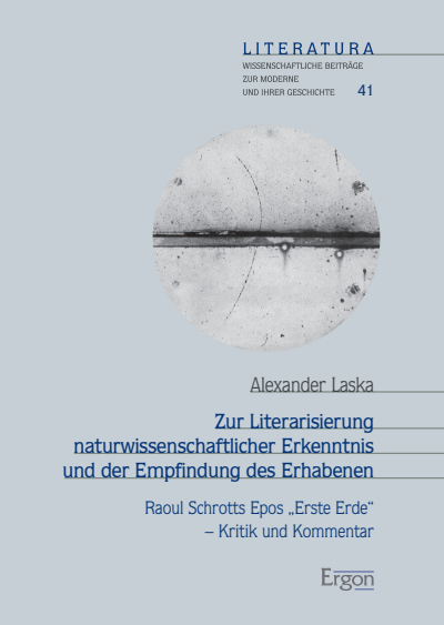 Cover des Buchs: Zur Literarisierung naturwissenschaftlicher Erkenntnis und der Empfindung des Erhabenen