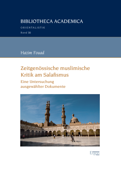 Cover des Buchs: Zeitgenössische muslimische Kritik am Salafismus
