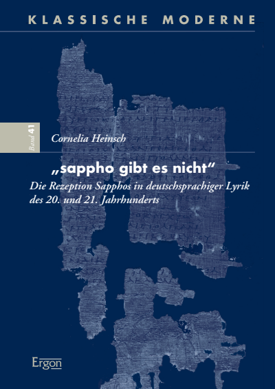 Cover of book: "sappho gibt es nicht"