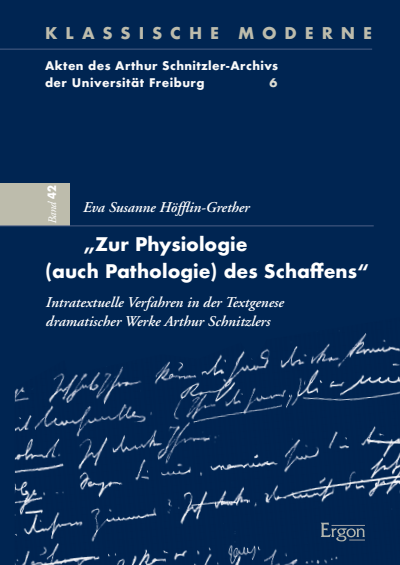 Cover des Buchs: „Zur Physiologie (auch Pathologie) des Schaffens“