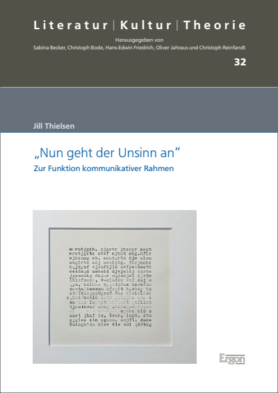 Cover des Buchs: „Nun geht der Unsinn an“