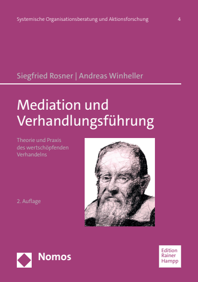 Cover des Buchs: Mediation und Verhandlungsführung
