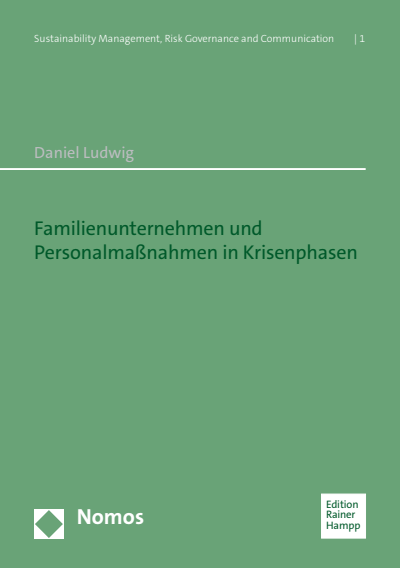 Cover des Buchs: Familienunternehmen und Personalmaßnahmen in Krisenphasen