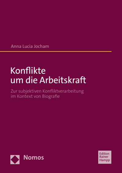 Cover des Buchs: Konflikte um die Arbeitskraft