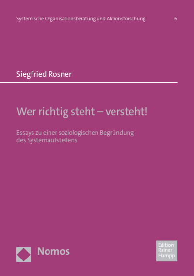 Cover des Buchs: Wer richtig steht – versteht!