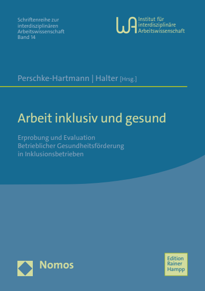 Cover des Buchs: Arbeit inklusiv und gesund