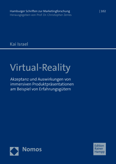 Cover des Buchs: Virtual-Reality