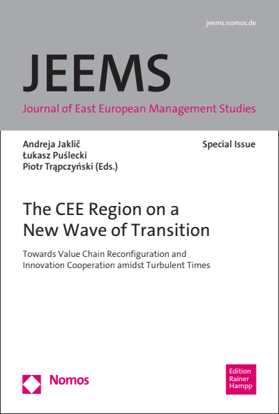 Cover des Buchs: The CEE Region on a New Wave of Transition