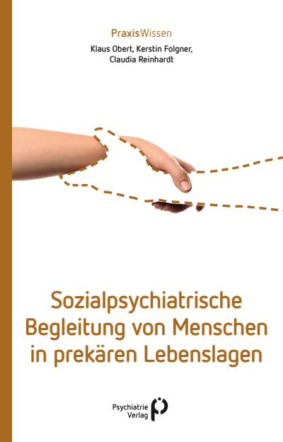 Cover des Buchs: Sozialpsychiatrische Begleitung von Menschen in prekären Lebenslagen