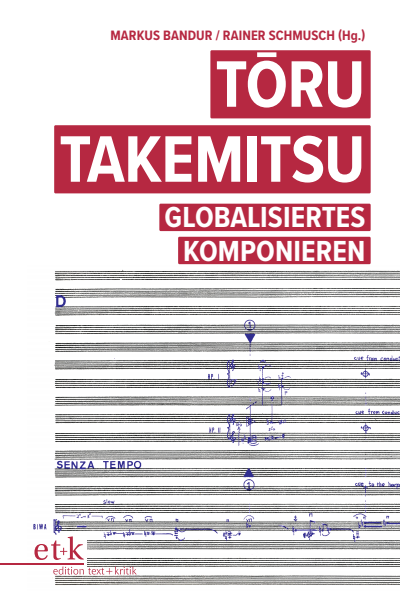 Cover des Buchs: Toru Takemitsu