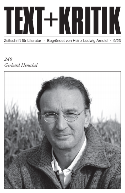 Cover des Buchs: Gerhard Henschel